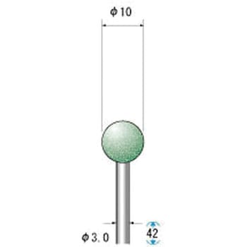 グリーンポリッシャーWA砥粒 NSK(ナカニシ)