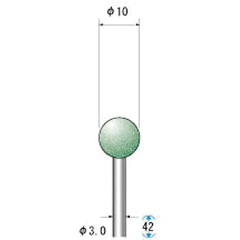 グリーンポリッシャーWA砥粒 NSK(ナカニシ)
