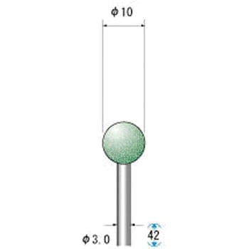 グリーンポリッシャーWA砥粒 NSK(ナカニシ)