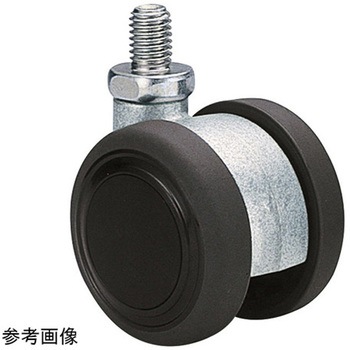 双輪キャスター Φ50 自在 ネジ式 AE50Nシリーズ 東海キャスター