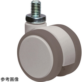 ダストカバー付 双輪キャスター Φ50 自在 ネジ式 CF050Nシリーズ 東海キャスター