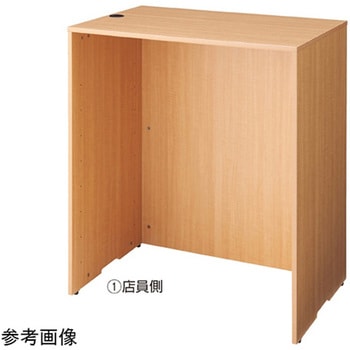 木製ハイカウンター H100cm 61-427シリーズ アズワン