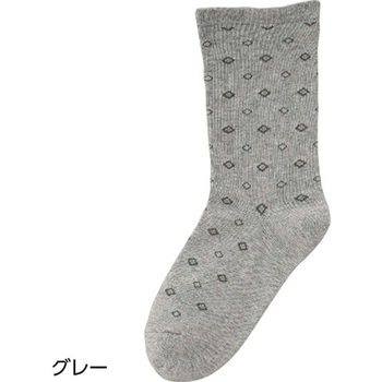 紳士名前の書ける肌側綿ソックス 24～26cm 89618シリーズ ケアファッション
