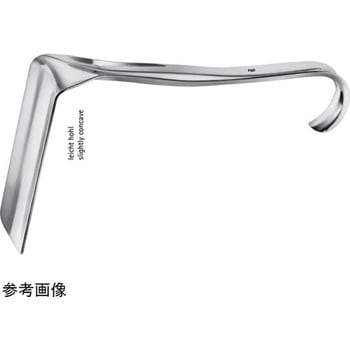 膣鏡 ジャクソン 弱凹面 17.5cm ELシリーズ ビー・ブラウンエースクラップ