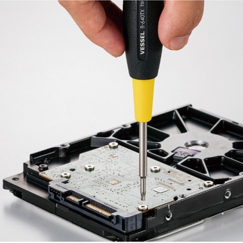 クッショングリップトルクスドライバー ベッセル