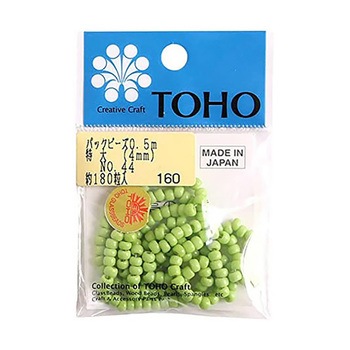 LLB-44-PC 特大ビーズ 糸通しビーズ 外径約4mm 0.5m入り LLBシリーズ TOHO(トーホー) 69478958