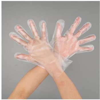 手袋(ポリエチレン・パウダー無/100枚) EA354GAシリーズ エスコ