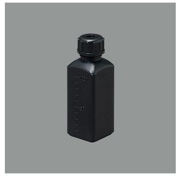 角型ポリ容器(遮光)40x40x115mm/100mL EA508AK-52シリーズ エスコ