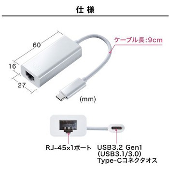 LANアダプター EA759GYシリーズ エスコ