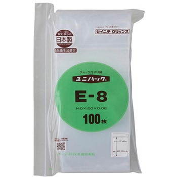 ポリ袋(チャック付/100枚) EA944CAシリーズ エスコ