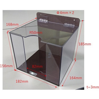 キャッチワイプ用ディスペンスケース CW-DPシリーズ アズワン