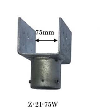 EA948TF-26 単管パイプベース支柱金具 48.6mm EA948TFシリーズ 1