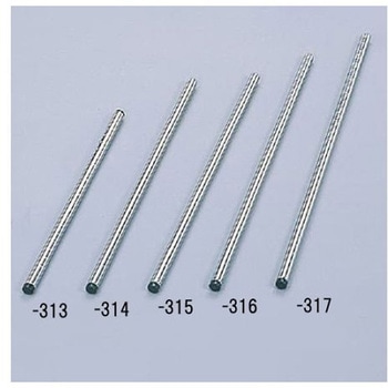 メタルラックポール(4本) EA976AJシリーズ - エスコ