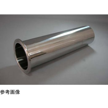 316L 片ヘルールパイプ 2Sシリーズ アズワン