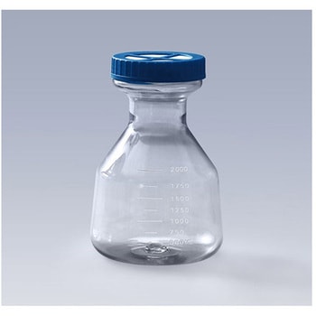 滅菌大容量三角フラスコ PC ベントキャップ CELCUFGシリーズ GVS