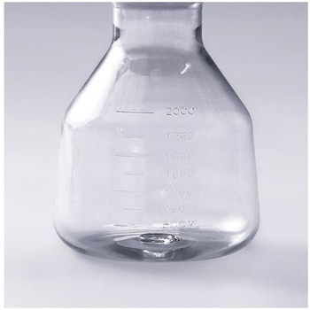 滅菌大容量三角フラスコ PC ベントキャップ CELCUFGシリーズ GVS