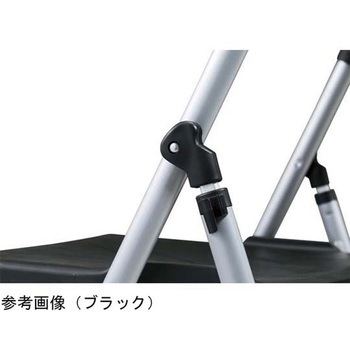 アルミ折りたたみ椅子 座布張りタイプ サンケイ