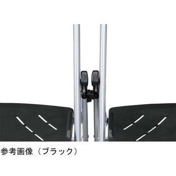 アルミ折りたたみ椅子 座布張りタイプ サンケイ