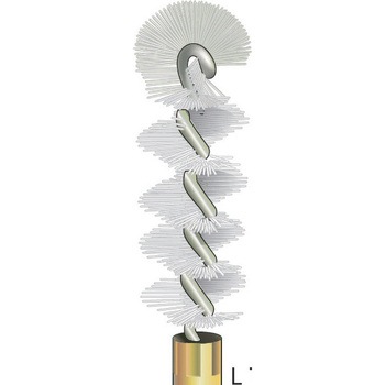 スパイラルホールブラシ U型 ミニター