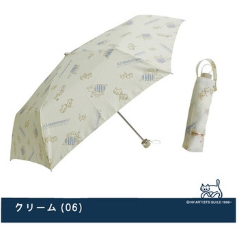 A.S.Manhattaner's 家族猫折傘 55cm 10003307シリーズ 丸十コーポレーション