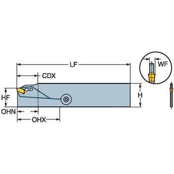 CoroCut(R)QD 突切り加工用ブレード サンドビック