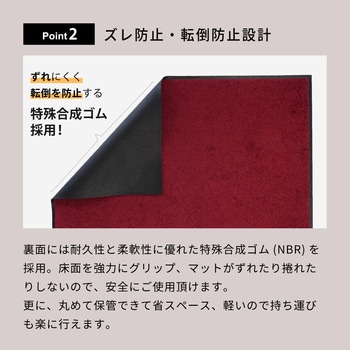 業務用玄関マット ナイス・ホース - クリーンテックス・ジャパン