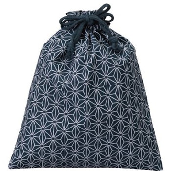和風柄巾着(麻の葉)1箱(500枚入) VNシリーズ サンワ