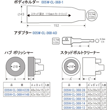 CL-368用・ボディホルダー CUSTOR(クストー)