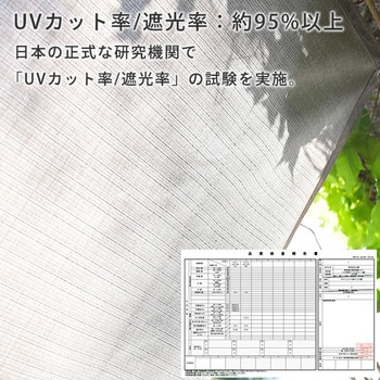 LSA-1020(GY) 日よけシェード 撥水タイプ 1枚 YAMAZEN(山善) 【通販モノタロウ】