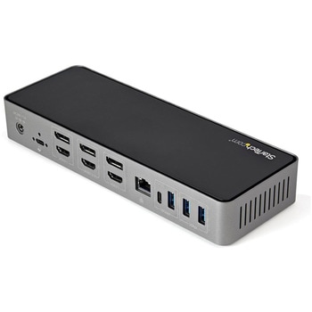 USB-C&USB-A対応ドッキングステーション/3面モニター対応ノートパソコン拡張ドック/85WUSBPD/4K60Hz対応HDMI&DiplayPort3モニター StarTech.com