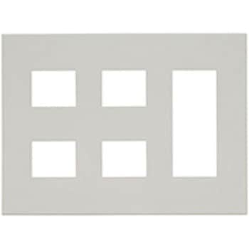 QWD-223(BK) 2ピースコンセントプレート 神保電器 69520967