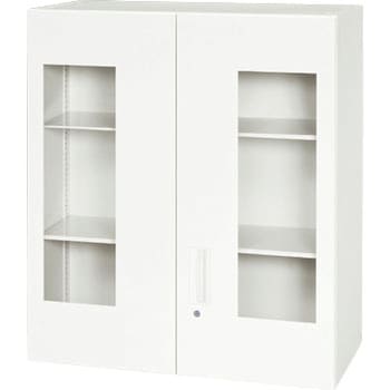 壁面収納庫 窓付き両開き型 ダイシン