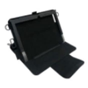 Dynabook K50対応 手帳型レザーケース ブラック エムディーエス