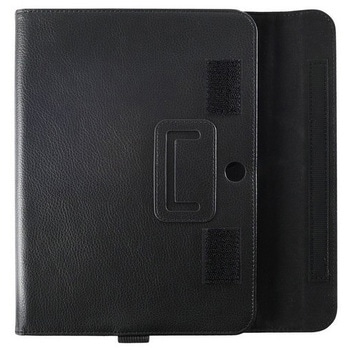 Dynabook K50対応 手帳型レザーケース ブラック 廉価仕様 エムディーエス