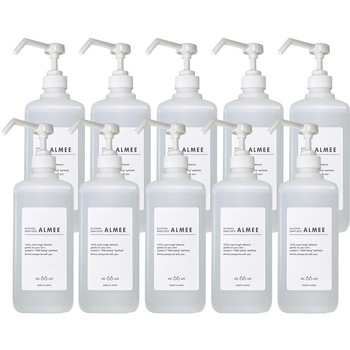 ALMEE アルコール66vol%除菌スプレー付ボトル 岩通ケミカルクロス