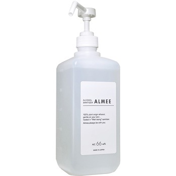 ALMEE アルコール66vol%除菌スプレー付ボトル 岩通ケミカルクロス