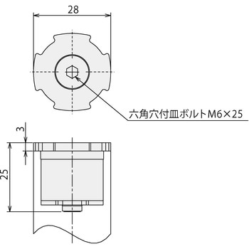 アルミ端面キャップ SUS(エスユーエス)