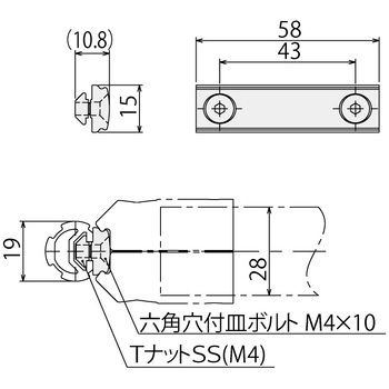 N-SアダプタL58 SUS(エスユーエス)
