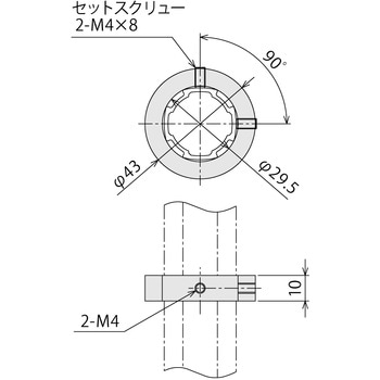 ヒンジコネクタストッパ導電 SUS(エスユーエス)