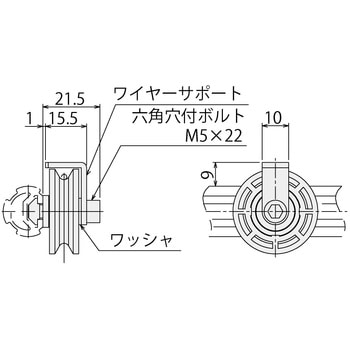 樹脂アイドラーSサポート取付キット SUS(エスユーエス)
