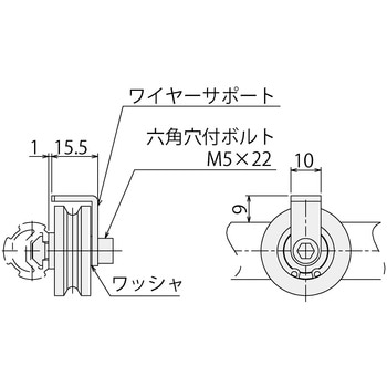 鉄製アイドラーSサポート取付キット SUS(エスユーエス)