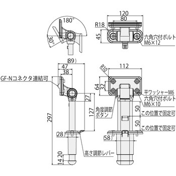 GFマルチスタンドA取付キット SUS(エスユーエス)