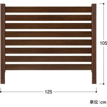 美WOODシンプルボーダーフェンス 基本セット タカショー