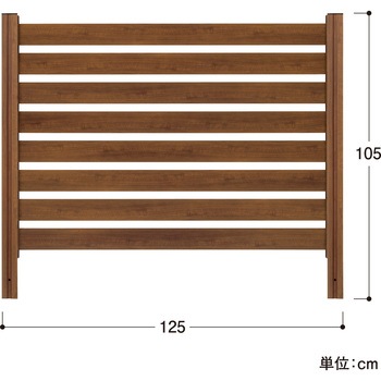 美WOODシンプルボーダーフェンス 基本セット タカショー