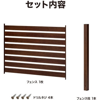 美WOODシンプルボーダーフェンス 追加セット タカショー