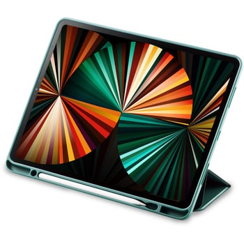 Ipad Pro 12 9インチ ケース カバー 手帳 フラップ レザー 抗菌 Apple Pencilホルダー スタンド マグネット エレコム Ipadケース 通販モノタロウ