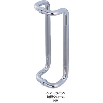 ステンレス座付ドアハンドル 両面 K9(駒谷)