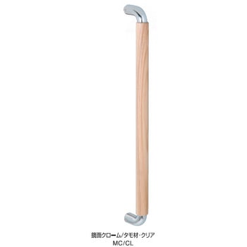 ウッドO型ドアハンドル 片面メンタイプ - K9(駒谷)