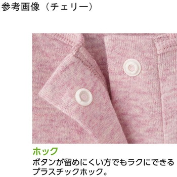 婦人フライス杢半袖 ホックインナー 97609シリーズ - ケアファッション