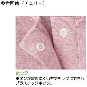 婦人フライス杢長袖 ホックインナー 97525シリーズ ケアファッション